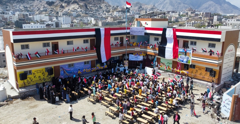 Tawakkol Karman Foundation opens Belqees School for the Deaf in Taiz